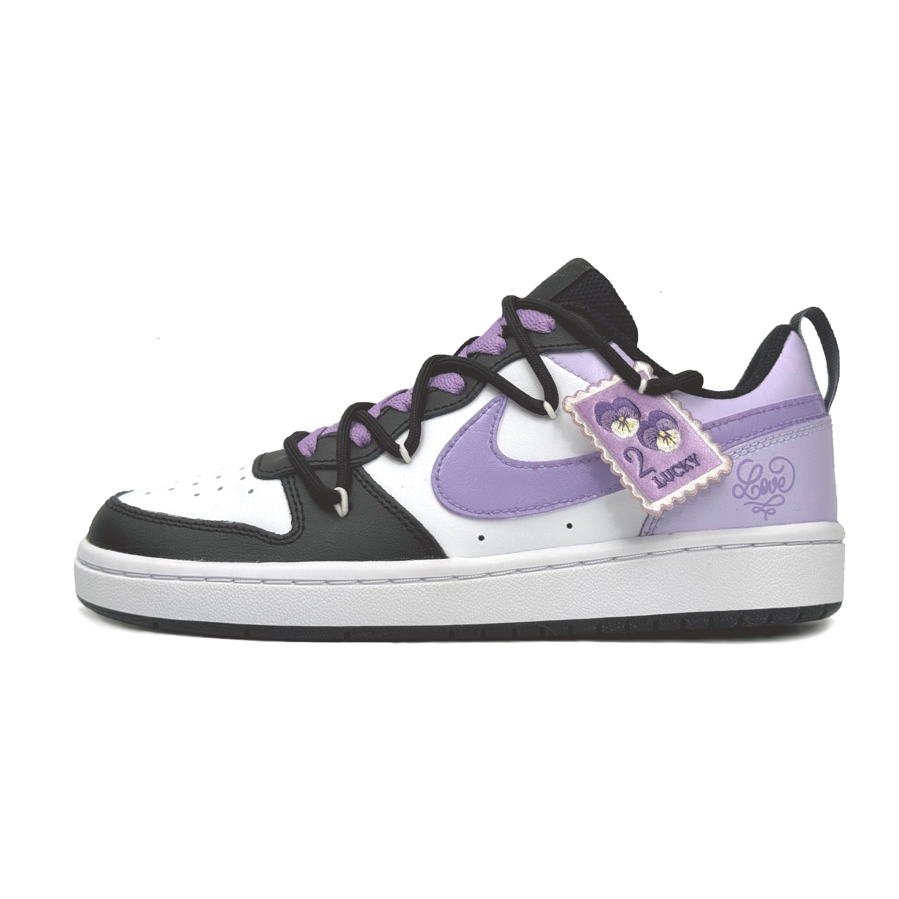 Nike Court Borough Low top Skateboard Shoes Women s Black White Purple BQ5448-115(Team87-) 37.5
Nike Court Borough Low top Skateboard Shoes Women s Black White Purple BQ5448-115(Team87-) 37.5