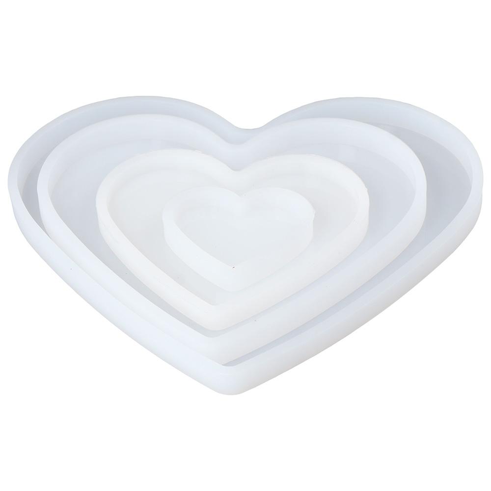 4 PCS 6/11/15/19cm Love Heart Shape Epoxy Mold 4 Size Resin Molds Coaster Molds for Coaster Making
4 PCS 6/11/15/19cm Love Heart Shape Epoxy Mold 4 Size Resin Molds Coaster Molds for Coaster Making