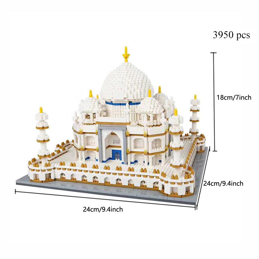 Всесвітньо відома архітектура Модель Будівельний блок Набір DIY Тадж-Махал Лувр Ейфелева вежа Ідеальні різдвяні та святкові подарунки для дітей With Box
Всесвітньо відома архітектура Модель Будівельний блок Набір DIY Тадж-Махал Лувр Ейфелева вежа Ідеальні різдвяні та святкові подарунки для дітей With Box