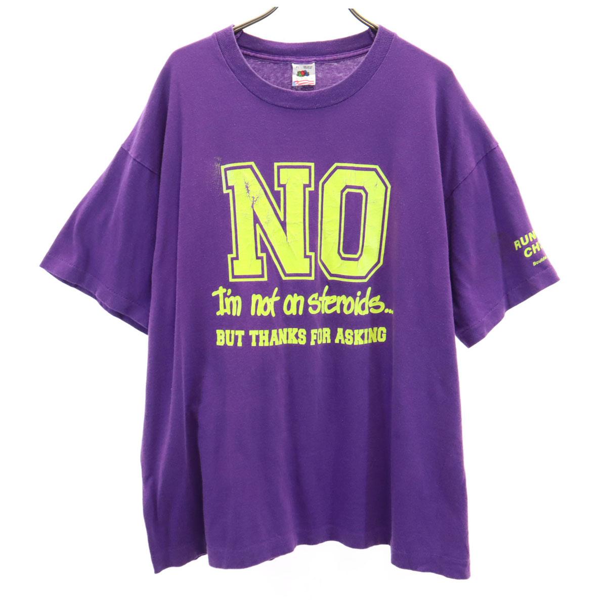 FRUIT OF THE LOOM 90s Made in USA Old Short sleeve T-shirt Single stitch Men s Used
FRUIT OF THE LOOM 90s Made in USA Old Short sleeve T-shirt Single stitch Men s Used