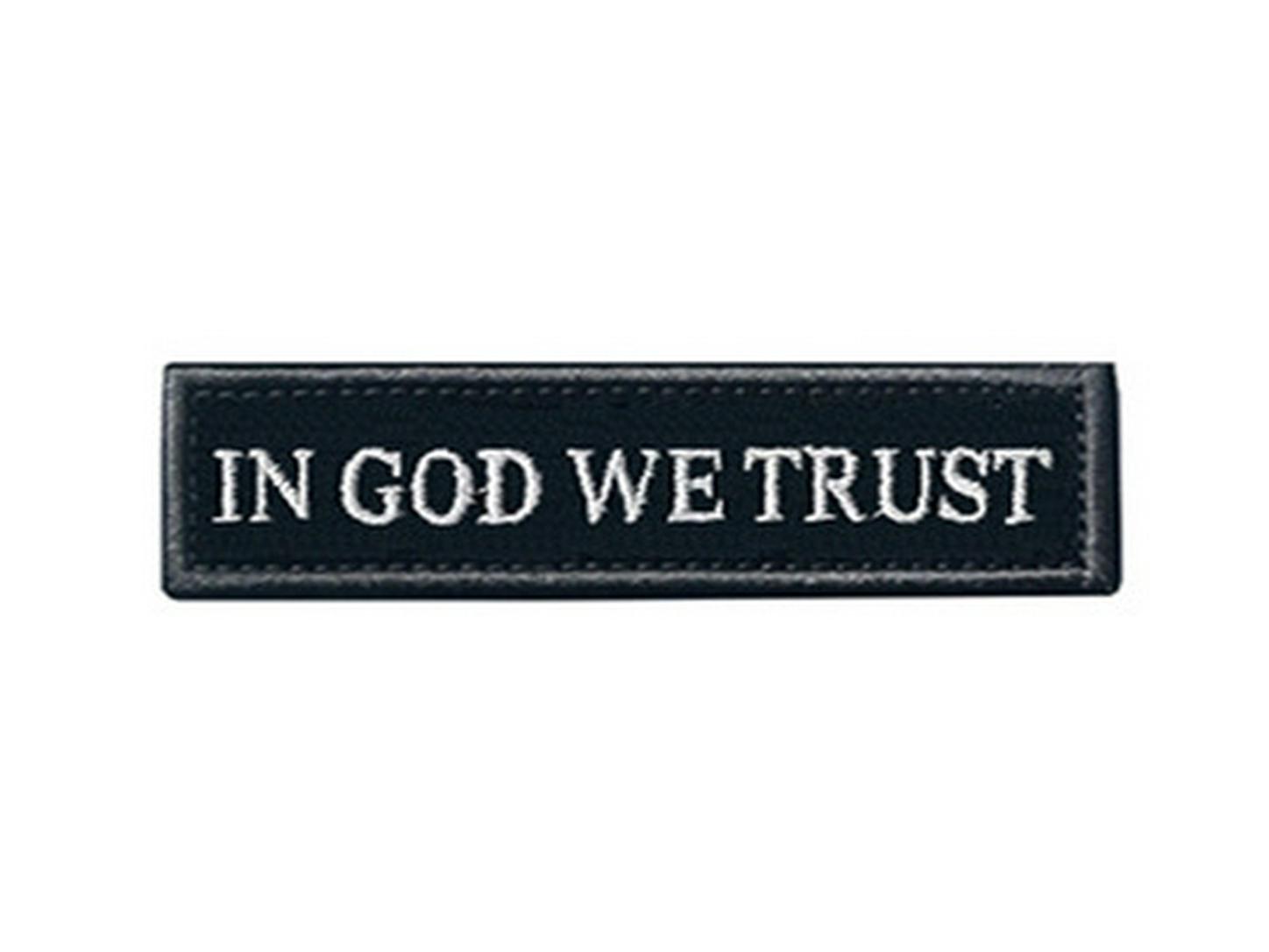 In God We Trust Tactical Morale Patch Velcro Set with Sticker
In God We Trust Tactical Morale Patch Velcro Set with Sticker
