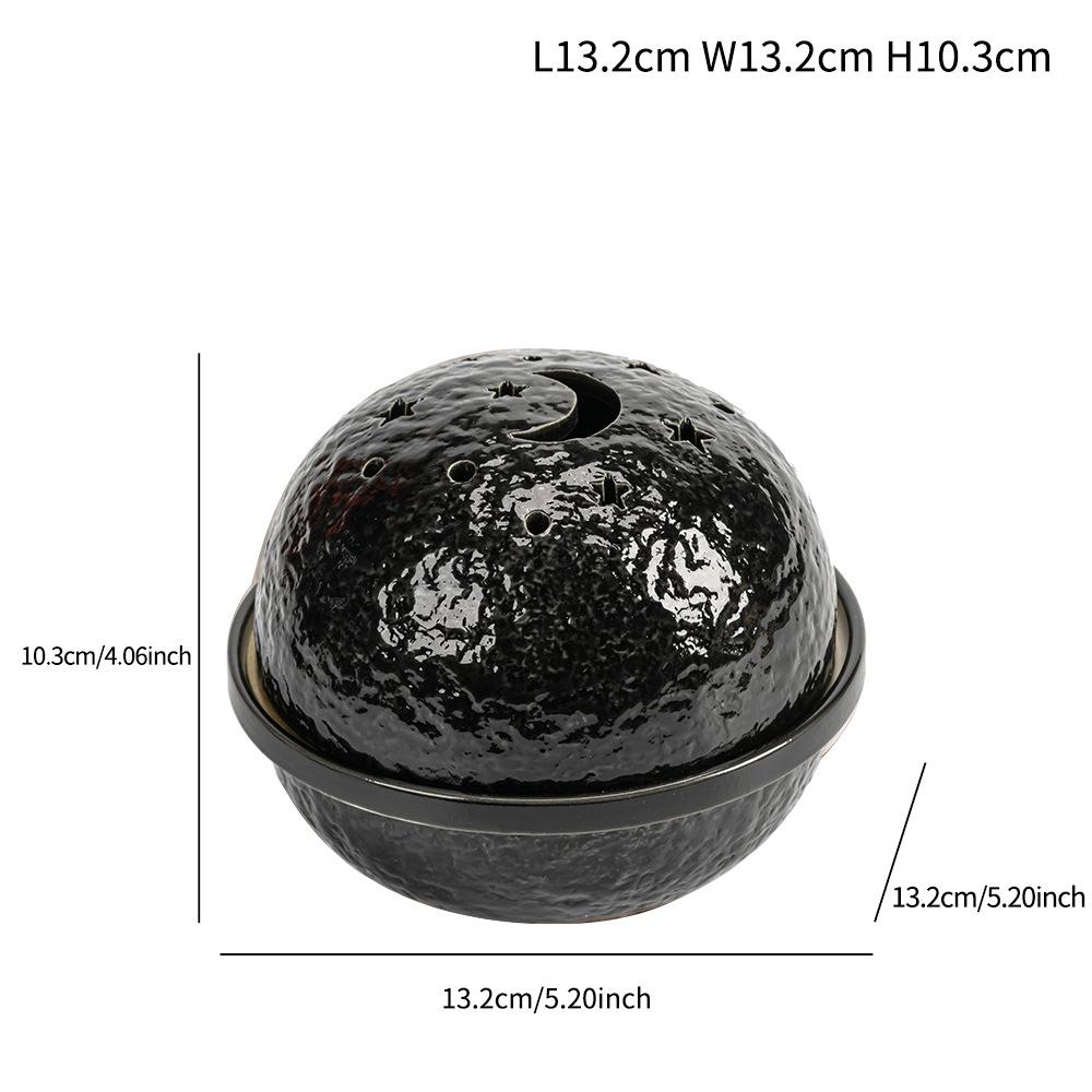 Y Ceramic Palo Santo White Sage Burner Nordic Starry Sky Incense Holder Geometric Modeling Decorative Home Living Room Ornament чорний
Y Ceramic Palo Santo White Sage Burner Nordic Starry Sky Incense Holder Geometric Modeling Decorative Home Living Room Ornament чорний