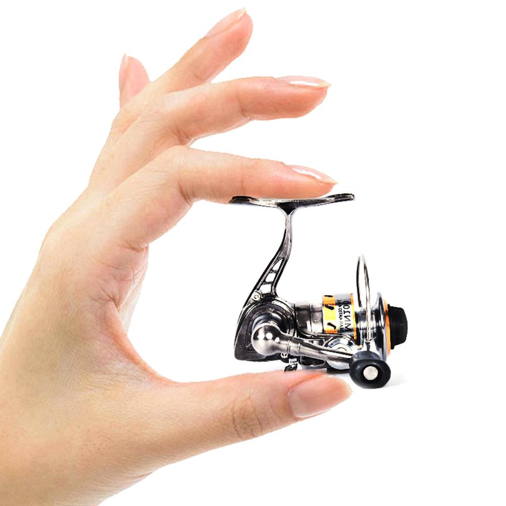 Ice Fishing Reel Mini Spinning Reels Small Zinc Alloy All Metal Spool Delicate Front Drag 4.3:1 Coil for Boat Rock Ice Fishing Lure Ultralight Wheel
Ice Fishing Reel Mini Spinning Reels Small Zinc Alloy All Metal Spool Delicate Front Drag 4.3:1 Coil for Boat Rock Ice Fishing Lure Ultralight Wheel
