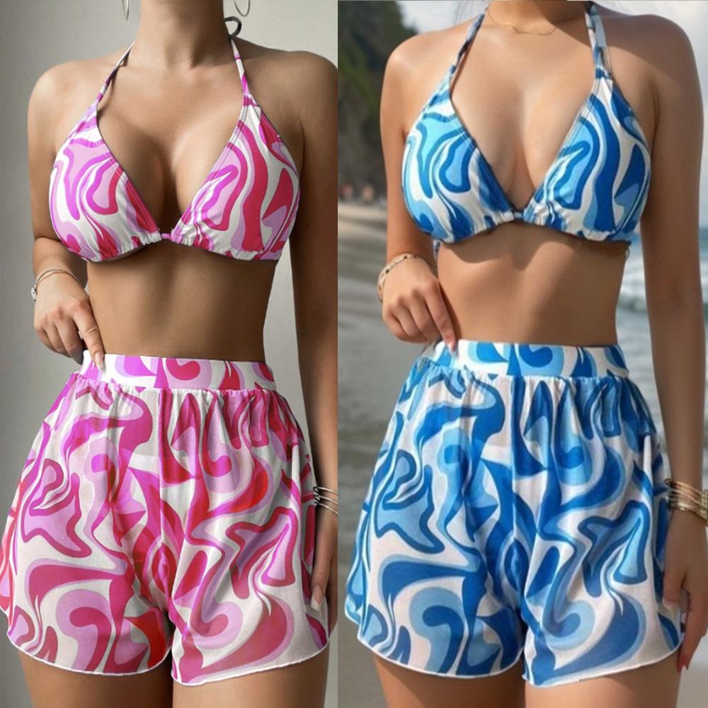 European & American Women s Three-Piece Sexy Print Bikini Swimwear – Hot-Selling Vacation Swimsuit XL
European & American Women s Three-Piece Sexy Print Bikini Swimwear – Hot-Selling Vacation Swimsuit XL