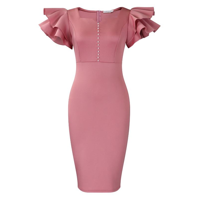 Летняя мода Женское платье с рукавами-лепестками лотоса, бусинами для ногтей, облегающее бедра, банкетное платье XXXL
Летняя мода Женское платье с рукавами-лепестками лотоса, бусинами для ногтей, облегающее бедра, банкетное платье XXXL