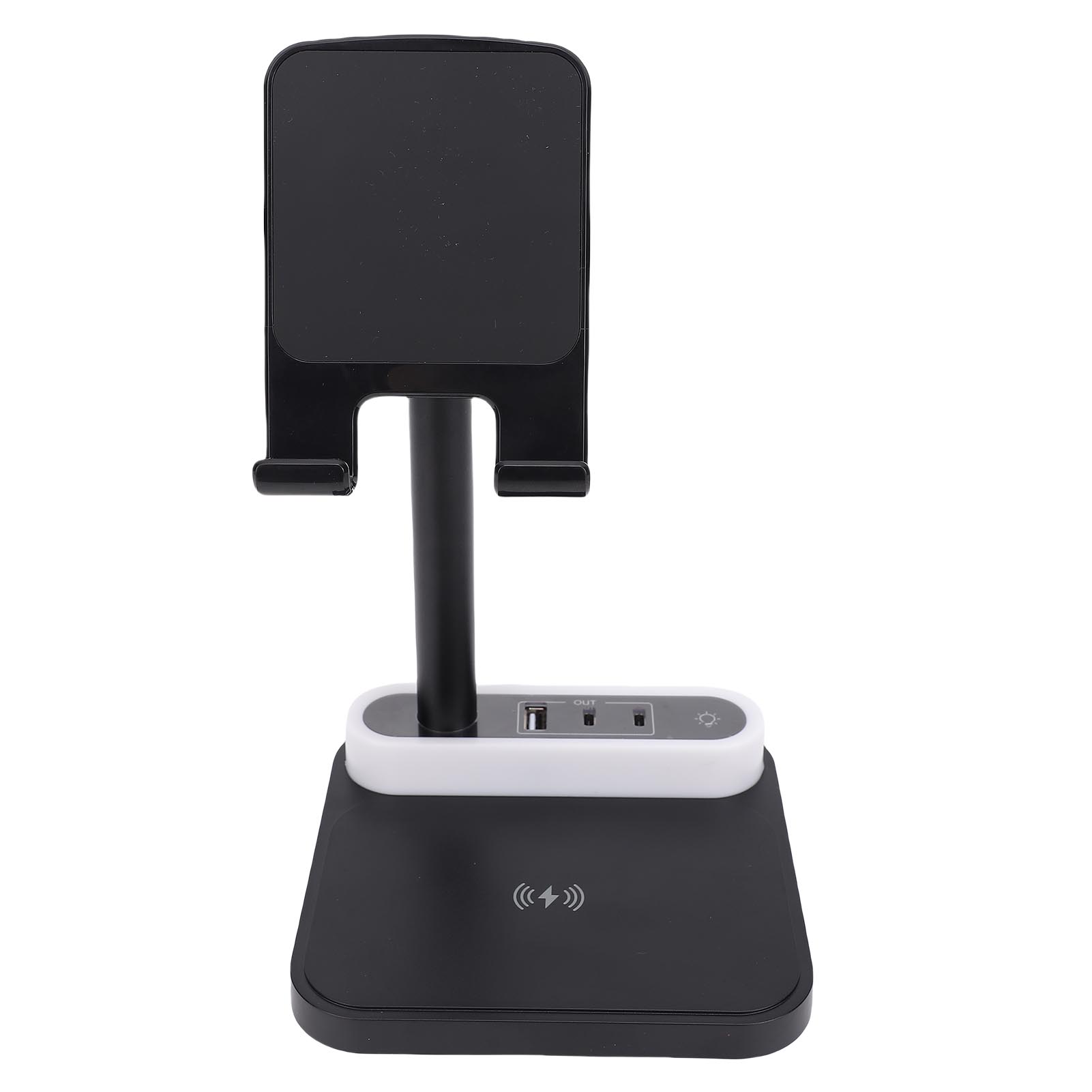 Wireless Charger Night Light 4 in 1 15W Fast Wireless Charging Station Phone Tablet Holder With 1 USB 2 Type C Ports
Wireless Charger Night Light 4 in 1 15W Fast Wireless Charging Station Phone Tablet Holder With 1 USB 2 Type C Ports