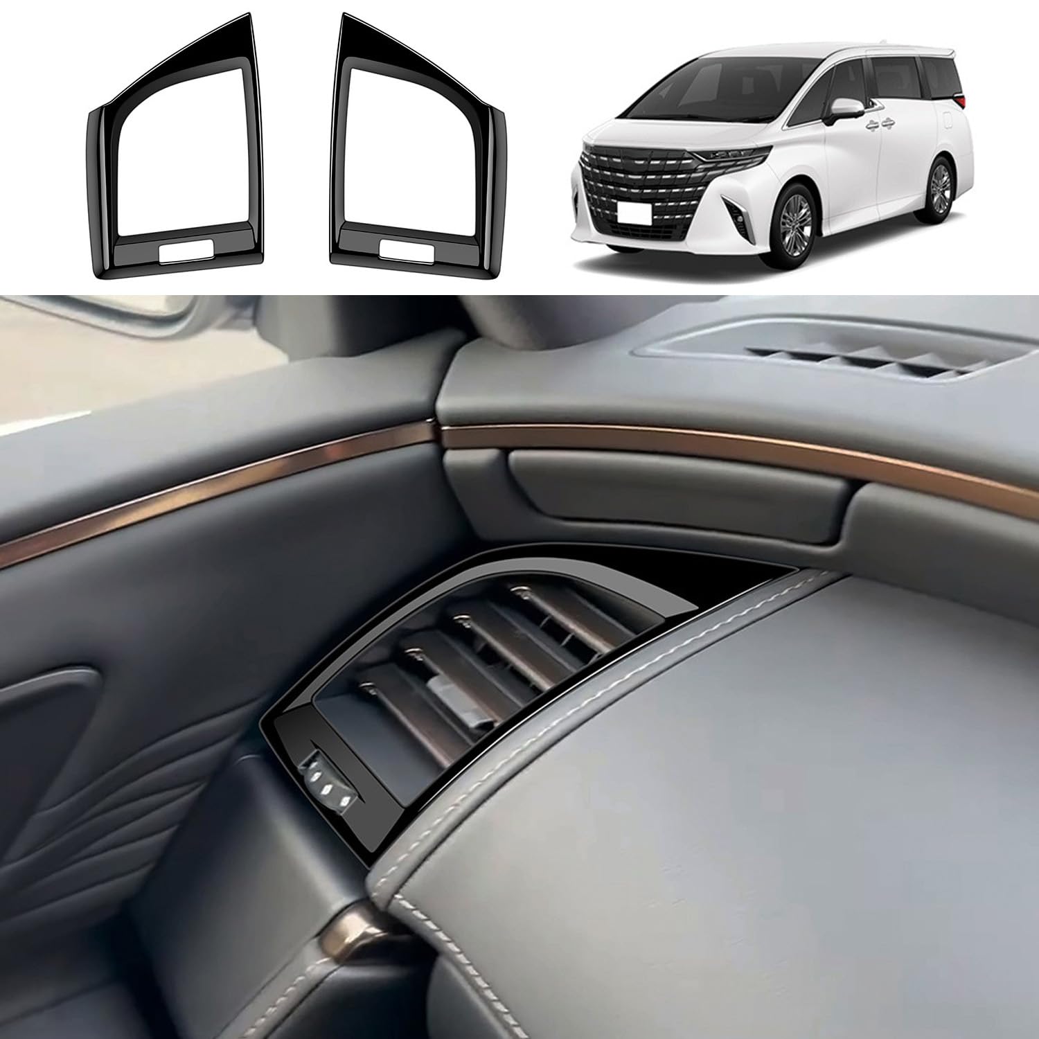 YOFAMO Toyota New Alphard 40 Series AAHH40WAAHH45W Vellfire 40 Series Side Air Conditioner Outlet Panel Cover Console Outlet Garnish Air Outlet P
YOFAMO Toyota New Alphard 40 Series AAHH40WAAHH45W Vellfire 40 Series Side Air Conditioner Outlet Panel Cover Console Outlet Garnish Air Outlet P