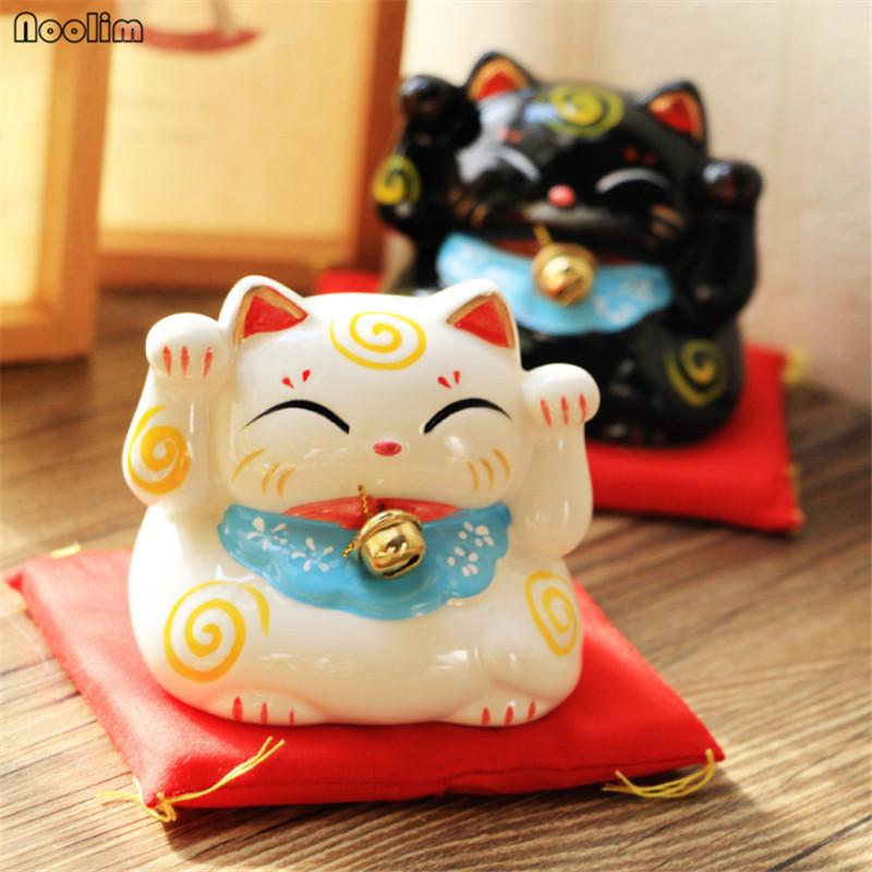 Ceramic Lucky Cat Piggy Bank – NOOLIM Porcelain Fortune Cat Figurine for Home Decor & Feng Shui Gift чорний
Ceramic Lucky Cat Piggy Bank – NOOLIM Porcelain Fortune Cat Figurine for Home Decor & Feng Shui Gift чорний