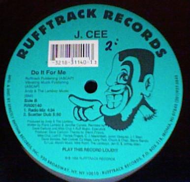 12inch Record J. CEE - Do It For Me RR00140 Rufftrack Recor 1996 US Dance & Electronica Used
12inch Record J. CEE - Do It For Me RR00140 Rufftrack Recor 1996 US Dance & Electronica Used