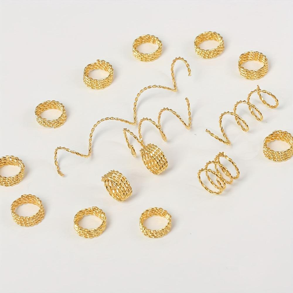 30pcs Hair Braiding Twist Hair Braid Rings Dread Locks Hair Braid Tubes Dreadlocks Beads Women 30Pcs срібний
30pcs Hair Braiding Twist Hair Braid Rings Dread Locks Hair Braid Tubes Dreadlocks Beads Women 30Pcs срібний