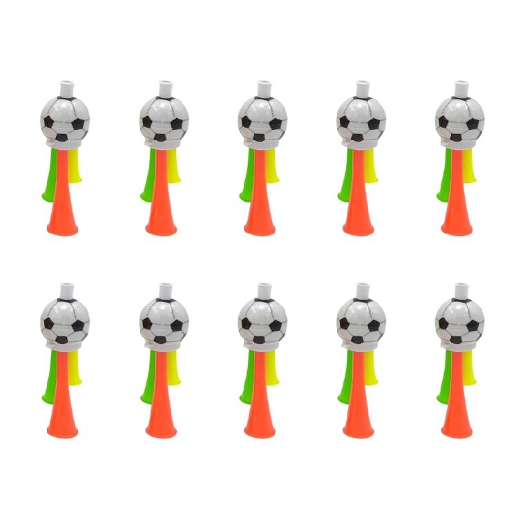 10PCS/Lot Football Vuvuzelas Bright Color Portable Noise Makers Suitable For Crowd Cheering And Carnivals S
10PCS/Lot Football Vuvuzelas Bright Color Portable Noise Makers Suitable For Crowd Cheering And Carnivals S