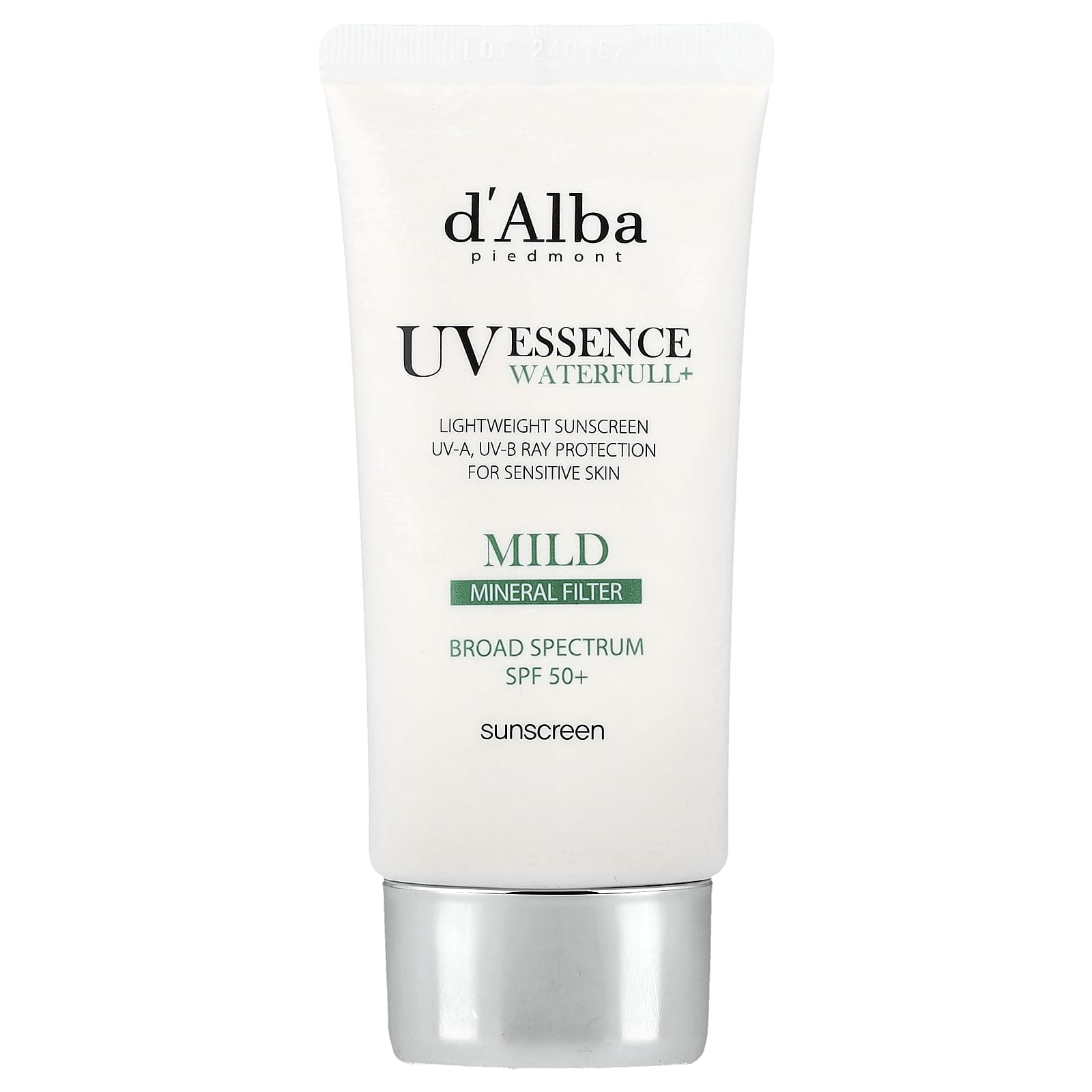 d Alba Солнцезащитный крем Uv Essence Waterfull+, Мягкий минеральный фильтр, Spf 50, 50 мл(1,69 жидких унций)
d Alba Солнцезащитный крем Uv Essence Waterfull+, Мягкий минеральный фильтр, Spf 50, 50 мл(1,69 жидких унций)