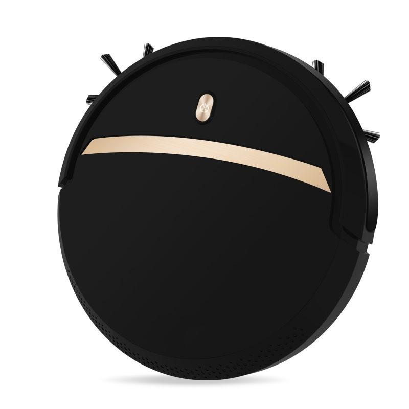 Подметальный робот, полностью автоматический интеллектуальный ленивый пылесос с высоким всасыванием, бытовая универсальная машина для подметания и мытья полов в помещении чёрный