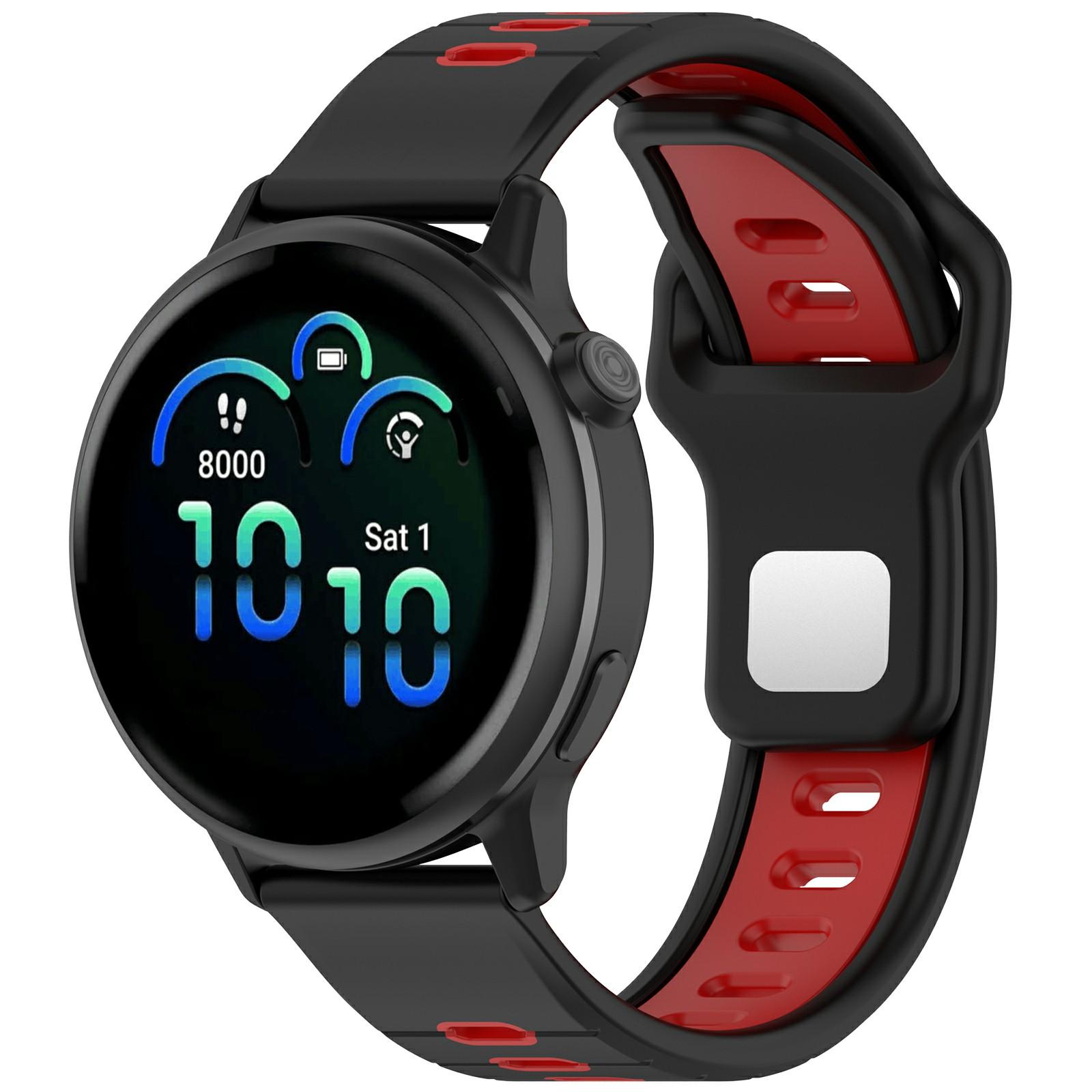 Silicone Strap for Garmin Vivoactive 6/Approach S50/vivoactive 5 Dual Color Watch Band (20mm) Black/Green
Silicone Strap for Garmin Vivoactive 6/Approach S50/vivoactive 5 Dual Color Watch Band (20mm) Black/Green