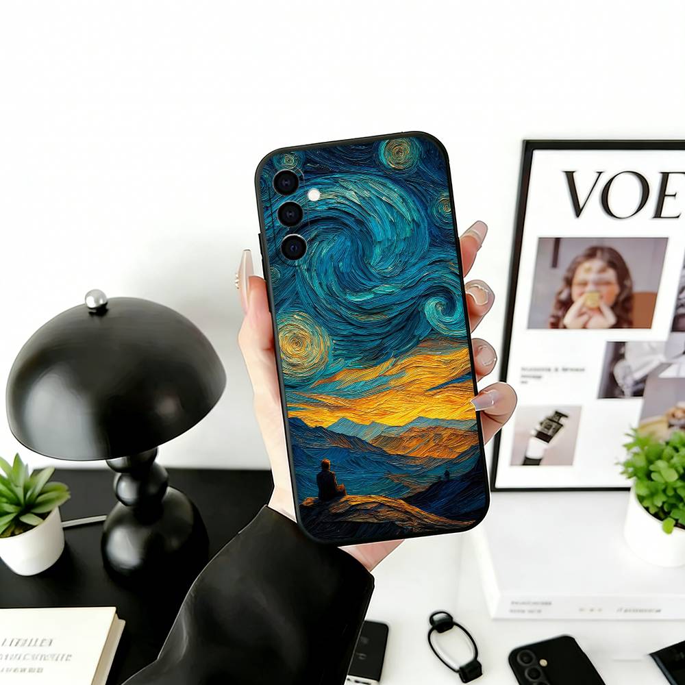 T-The S-Starry N-Night Phone Case Black Silicone Soft For Samsung Galaxy A73,A72,A71,A70,A53,A52,A51 Samsung a73 5g
T-The S-Starry N-Night Phone Case Black Silicone Soft For Samsung Galaxy A73,A72,A71,A70,A53,A52,A51 Samsung a73 5g