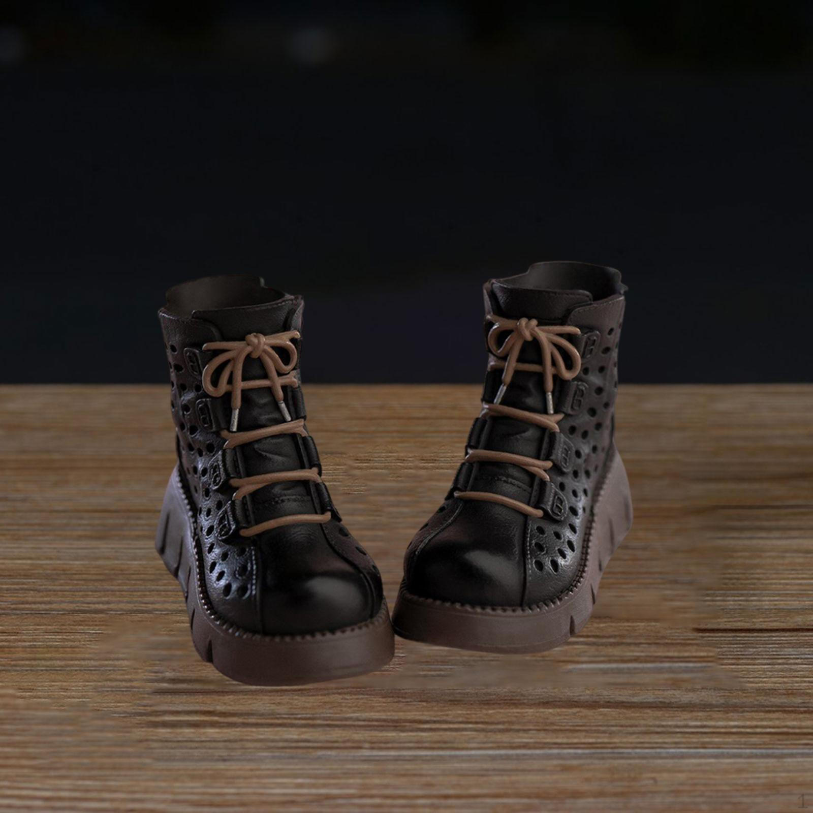 1/6 Fashion Boot Accessories Casual Lace up Boots Doll Shoes for 12 Action Figures black
1/6 Fashion Boot Accessories Casual Lace up Boots Doll Shoes for 12 Action Figures black