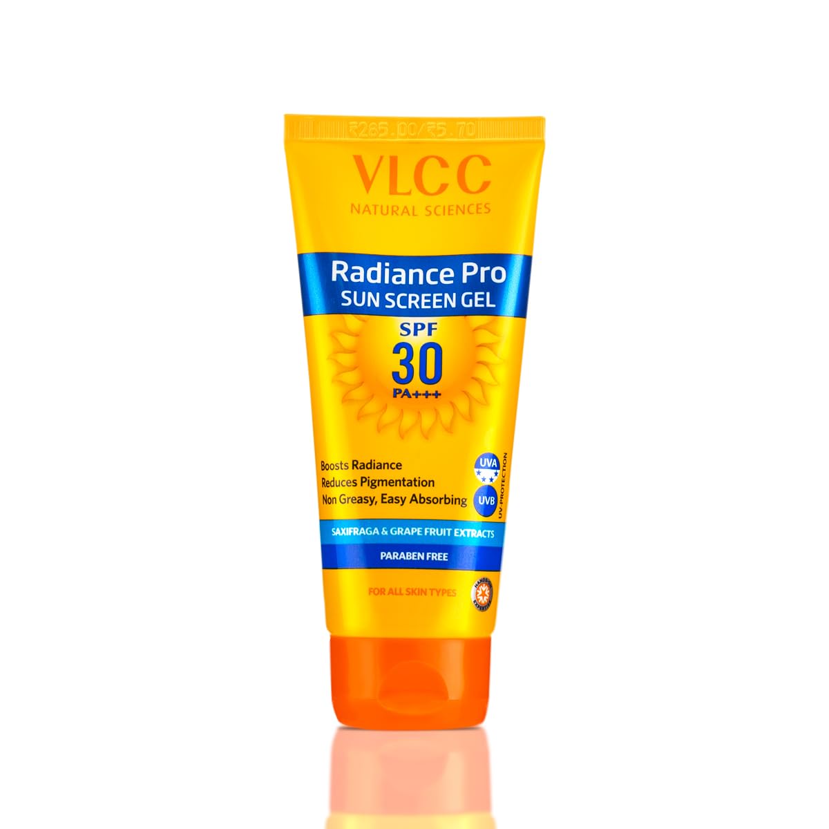 VLCC Radiance Pro SPF 30 PA+++ Sunscreen Gel 50g Pack of 1 for Brightening and Sun Protection
VLCC Radiance Pro SPF 30 PA+++ Sunscreen Gel 50g Pack of 1 for Brightening and Sun Protection