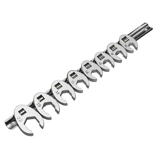 STRAIGHT Crowfoot Wrench Set, 10-22mm, 11-4000
STRAIGHT Crowfoot Wrench Set, 10-22mm, 11-4000