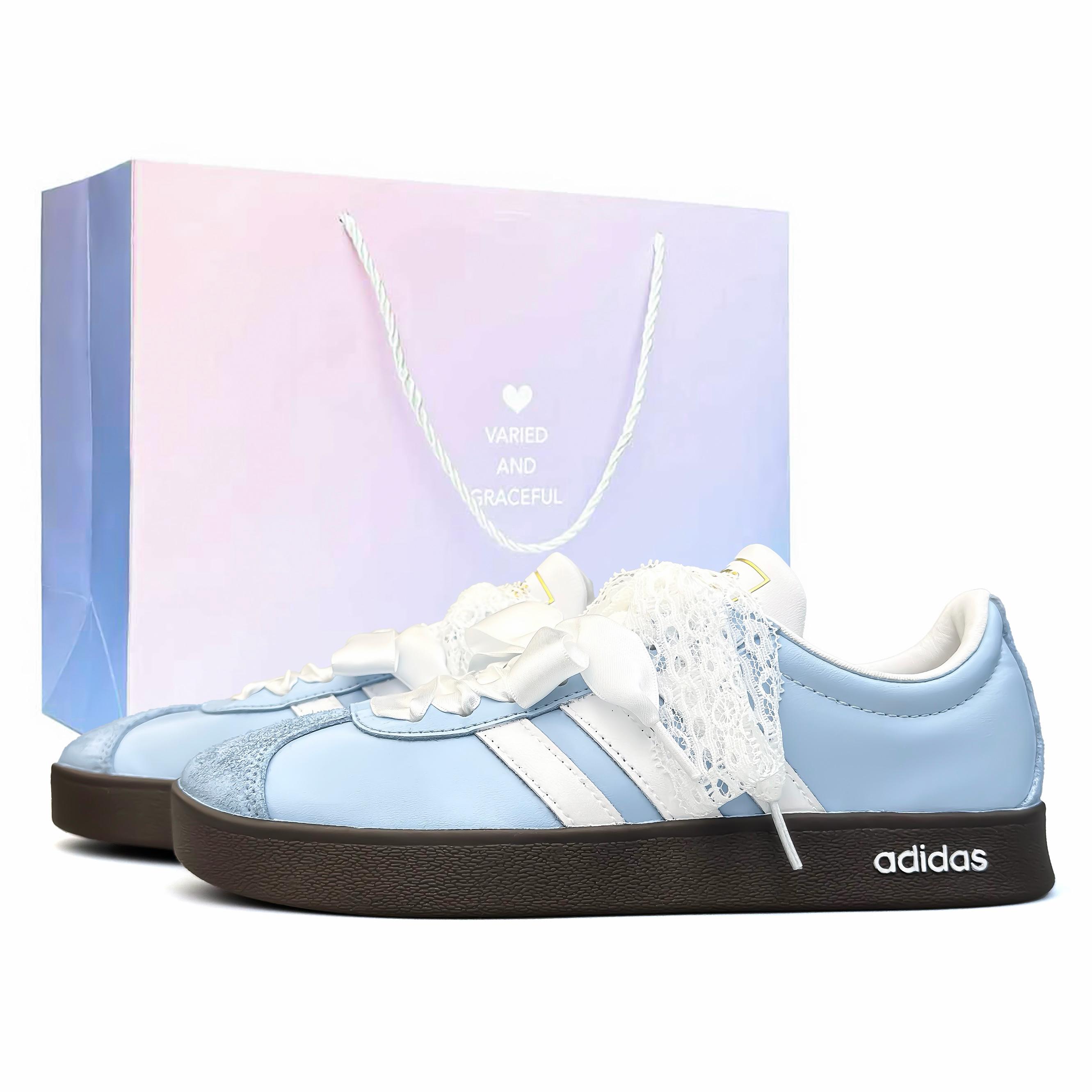 Adidas VL COURT 2.0 Milk Blue Ballet, Shopping Bag Synthetic Leather Slip Resistant Low top Skateboard Shoes Unisex ID6015(Team1532-SBOX) 42
Adidas VL COURT 2.0 Milk Blue Ballet, Shopping Bag Synthetic Leather Slip Resistant Low top Skateboard Shoes Unisex ID6015(Team1532-SBOX) 42