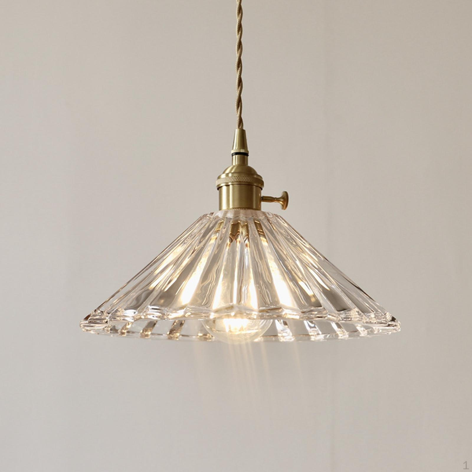 Vintage Glass Lampshade Clear Ceiling Shade for Cafe Hallway Wedding Ornament
Vintage Glass Lampshade Clear Ceiling Shade for Cafe Hallway Wedding Ornament