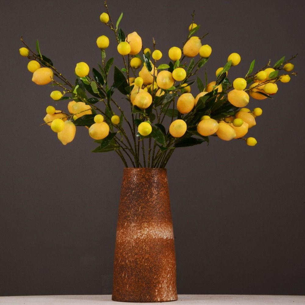 Plastic Artificial Lemon Fruit Elegant Fake Plants Simulation Fruit Tree Restaurant Hotel Style 3
Plastic Artificial Lemon Fruit Elegant Fake Plants Simulation Fruit Tree Restaurant Hotel Style 3