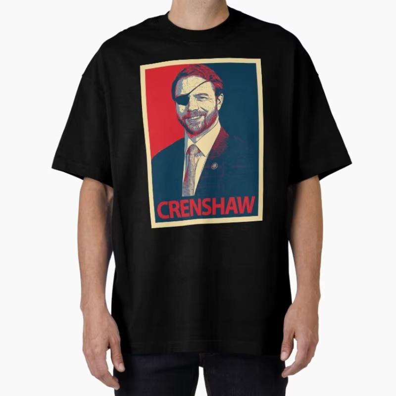 Dan Crenshaw glass eye graphic 100Cotton unisex shirt 2026 texas senate election Oneck summer breathable Short sleeve Tshirt S
Dan Crenshaw glass eye graphic 100Cotton unisex shirt 2026 texas senate election Oneck summer breathable Short sleeve Tshirt S