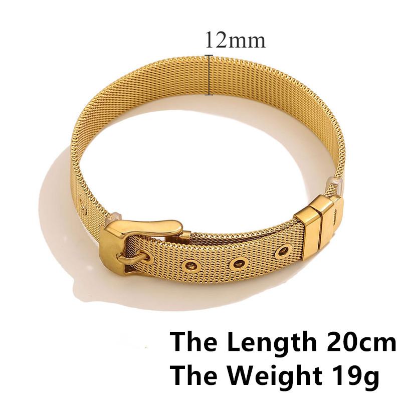 Stainless Steel Mesh Watch Band Bracelet for Slider Charm Jewelry Wide Strap Bracelet Adjustable Belt Buckle Watch Band Bangle
Stainless Steel Mesh Watch Band Bracelet for Slider Charm Jewelry Wide Strap Bracelet Adjustable Belt Buckle Watch Band Bangle
