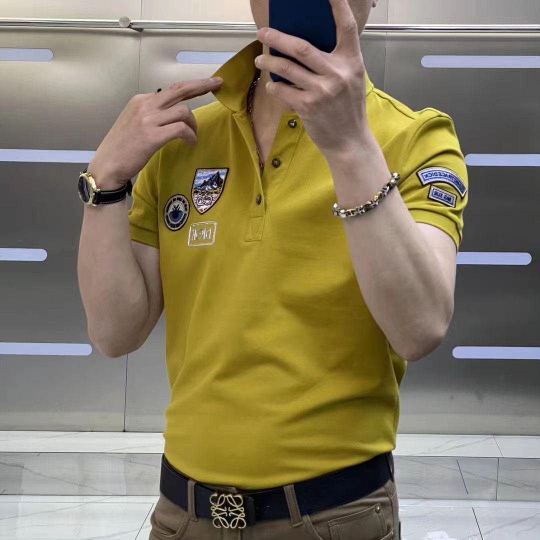 Men Short Sleeve Polo Shirt Stylish and Trendy Casual Wear Versatile for Business M чёрный
Men Short Sleeve Polo Shirt Stylish and Trendy Casual Wear Versatile for Business M чёрный