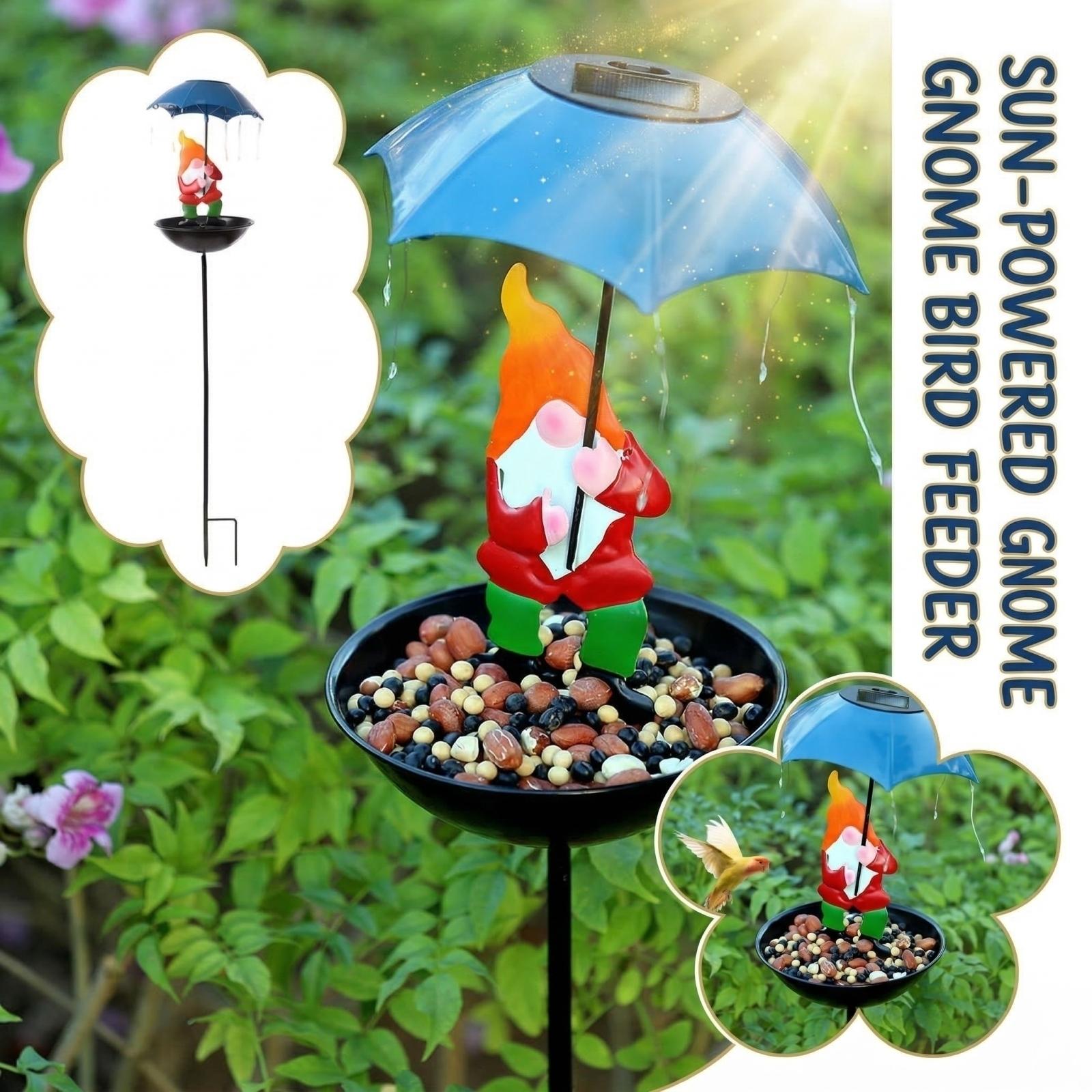 Solar-powered Bird Feeder With Ground Insert - Built-in Solar Light, Inserts Into The Ground, Suitable For Lawns, Patios And Yard Decorations. One Size
Solar-powered Bird Feeder With Ground Insert - Built-in Solar Light, Inserts Into The Ground, Suitable For Lawns, Patios And Yard Decorations. One Size