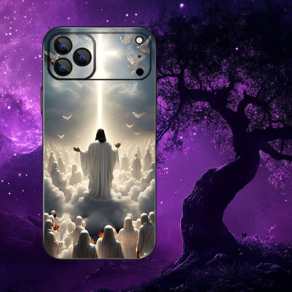 Jesus Christian Faith Phone Case For iPhone 17,16,15,14,13,12,11,Pro,Max,Plus,E,SE4,Air,Mini Black Soft Funda iPhone12PRO
Jesus Christian Faith Phone Case For iPhone 17,16,15,14,13,12,11,Pro,Max,Plus,E,SE4,Air,Mini Black Soft Funda iPhone12PRO