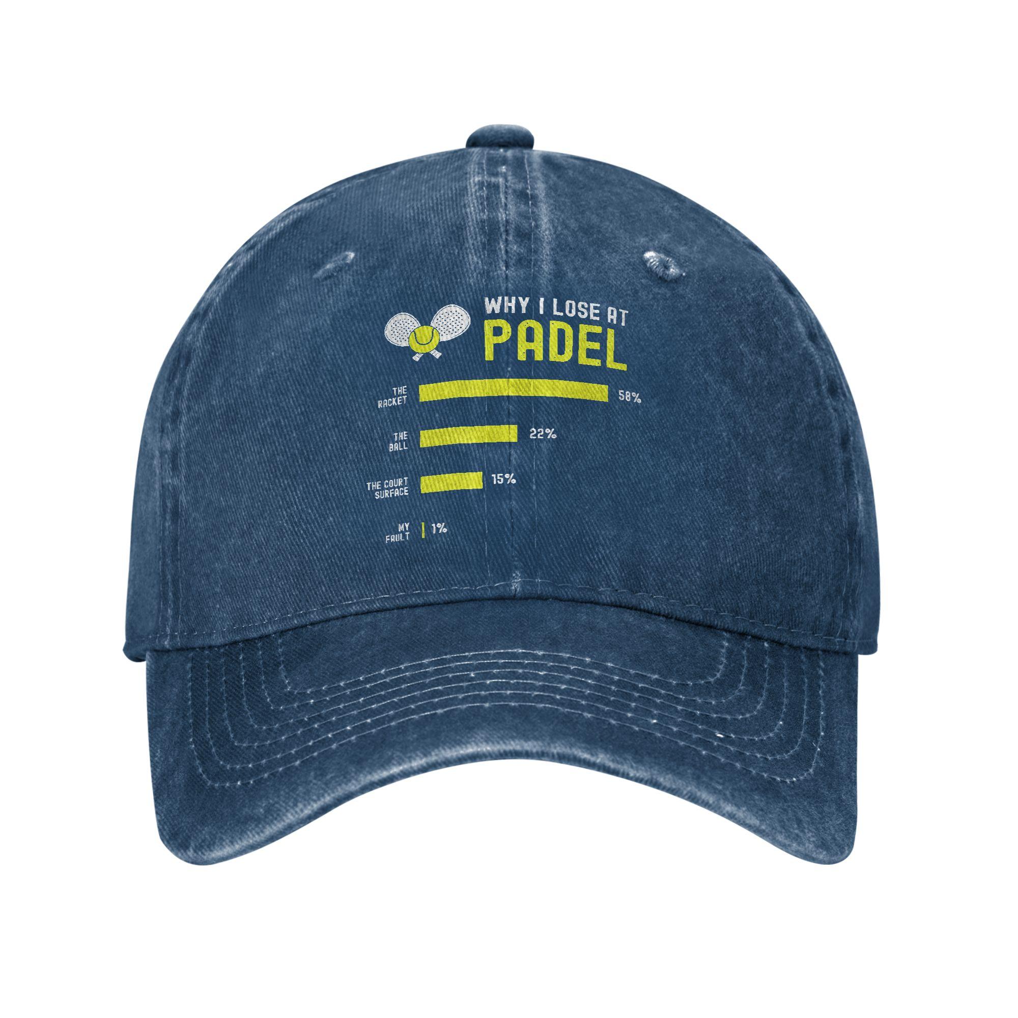 Why I Lose At Padel Tennis Funny Excuses Casual Baseball Cap For UnisexTeens Summer Hunting Camping Hats Baseball Caps One Size
Why I Lose At Padel Tennis Funny Excuses Casual Baseball Cap For UnisexTeens Summer Hunting Camping Hats Baseball Caps One Size