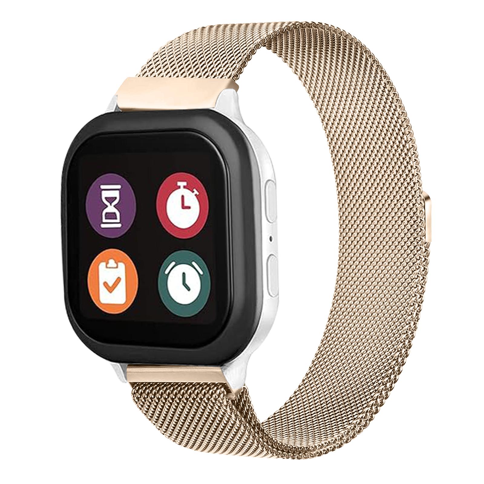 For Verizon Gizmo Watch 1 Smartwatch Strap Milanese Mesh Band Stainless Steel Magnetic Bracelet Rose Pink
For Verizon Gizmo Watch 1 Smartwatch Strap Milanese Mesh Band Stainless Steel Magnetic Bracelet Rose Pink