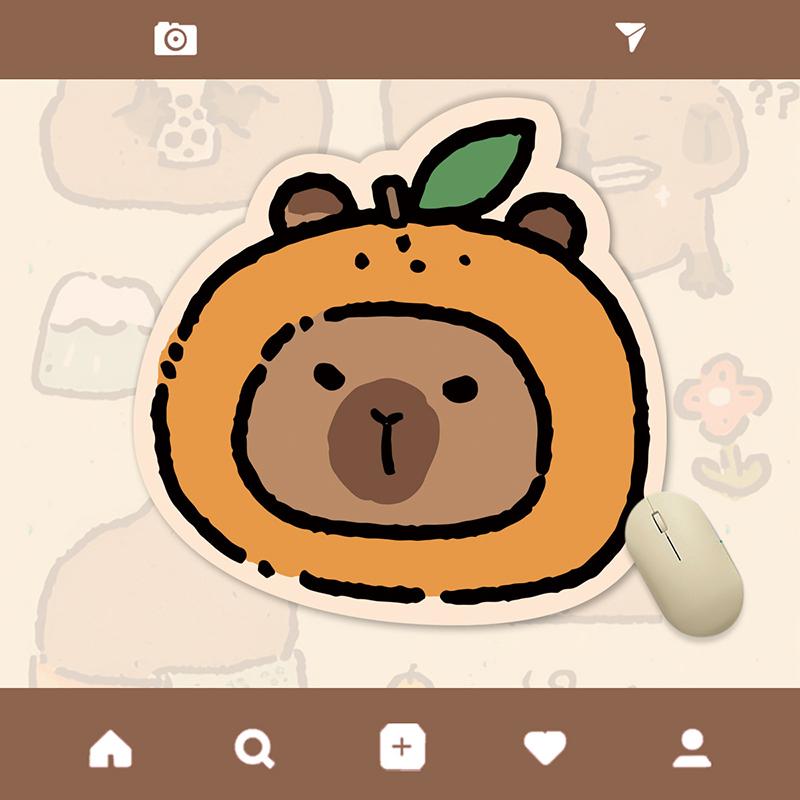 Irregular Mouse Pad Cartoon Cute Capybara Mousepad Computer Desk Mats Creative Animal Table Mat For Office Home Mousemat as the picture
Irregular Mouse Pad Cartoon Cute Capybara Mousepad Computer Desk Mats Creative Animal Table Mat For Office Home Mousemat as the picture