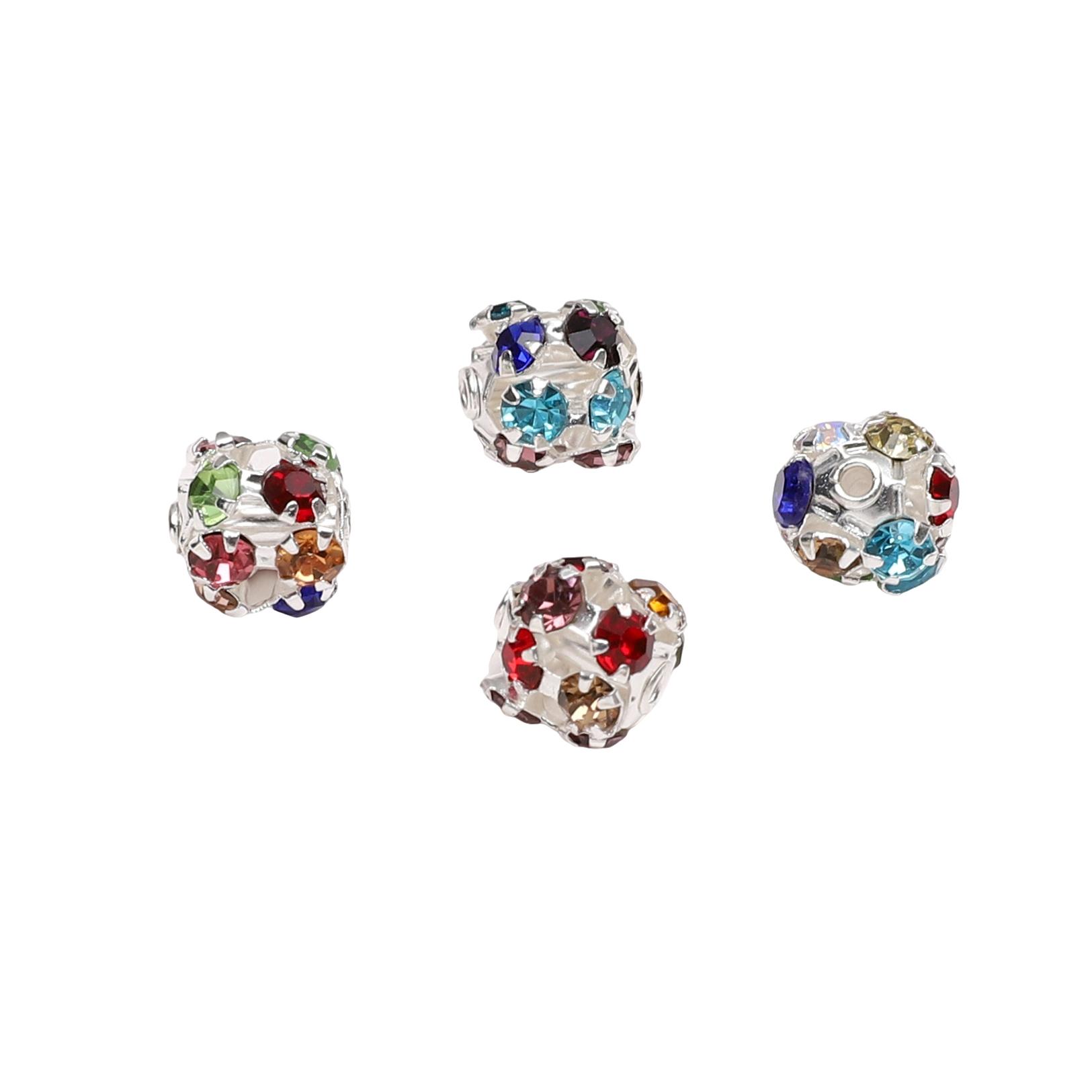 10 шт. Мідні намистини-кульки з діамантами для виготовлення намиста, браслета, ювелірних виробів своїми руками 8mm різнокольоровий
10 шт. Мідні намистини-кульки з діамантами для виготовлення намиста, браслета, ювелірних виробів своїми руками 8mm різнокольоровий