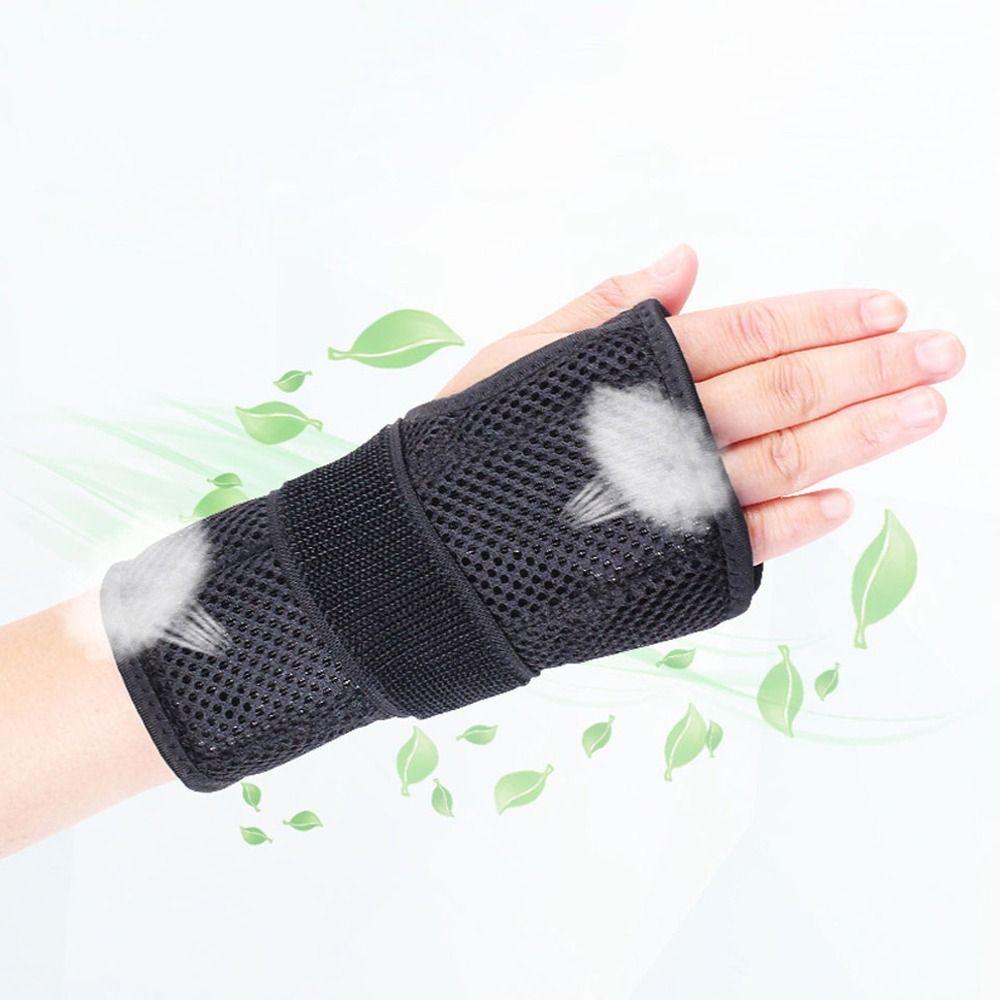 Safe Steel Splint Wrist Protector Wrist Support Bracer Belt Splint Carpal Wrist Fitted Stabilizer S-Left
Safe Steel Splint Wrist Protector Wrist Support Bracer Belt Splint Carpal Wrist Fitted Stabilizer S-Left