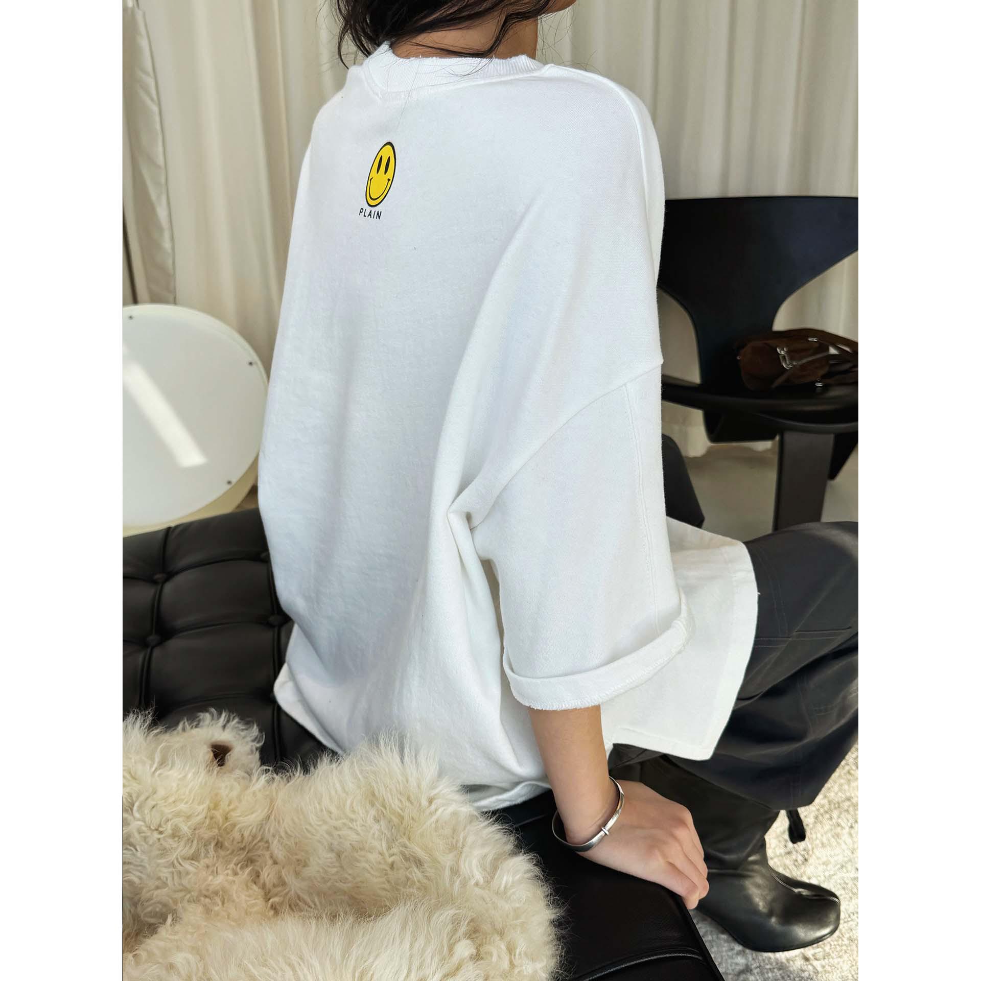 Xu Man Korean Style Oversized Round Neck Fleece T-shirt for Women One Size білий
Xu Man Korean Style Oversized Round Neck Fleece T-shirt for Women One Size білий