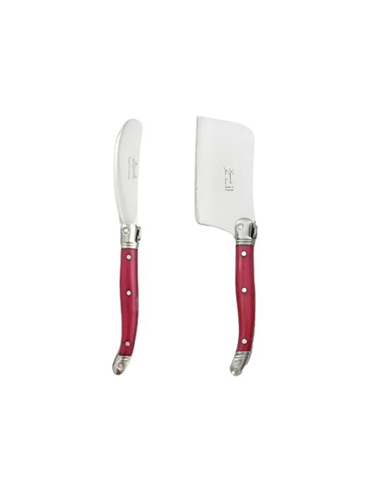 LAGUIOLE Janneron Laguiole Rose Butter Knife & Cheese Cutter Set single type
LAGUIOLE Janneron Laguiole Rose Butter Knife & Cheese Cutter Set single type
