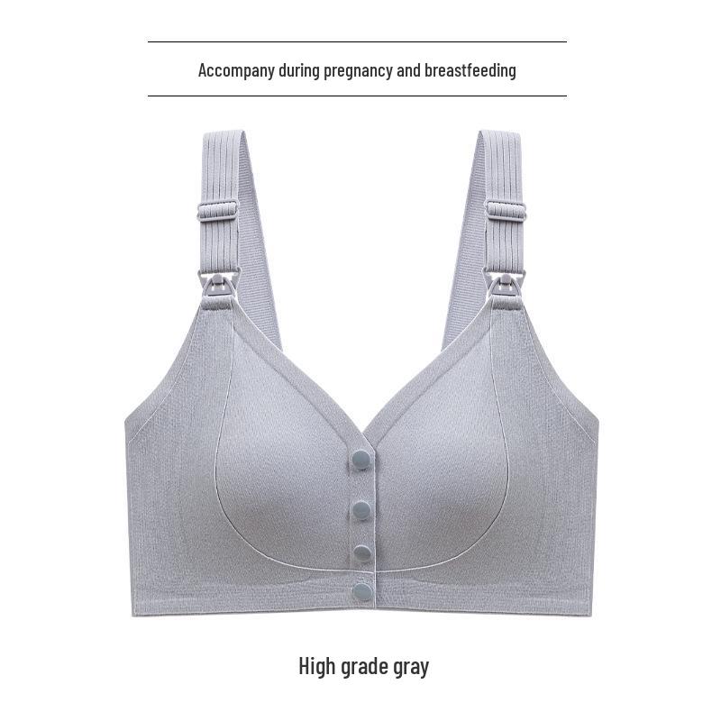 Беспроводной бюстгальтер для кормления с передней застежкой на пуговицах - Жилет для беременных M for 90-115 lbs
Беспроводной бюстгальтер для кормления с передней застежкой на пуговицах - Жилет для беременных M for 90-115 lbs