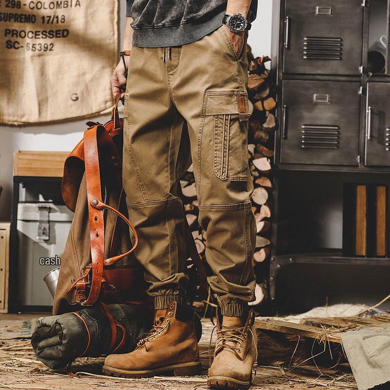 Мужские американские ретро брюки карго L (130-150 lbs)
Мужские американские ретро брюки карго L (130-150 lbs)