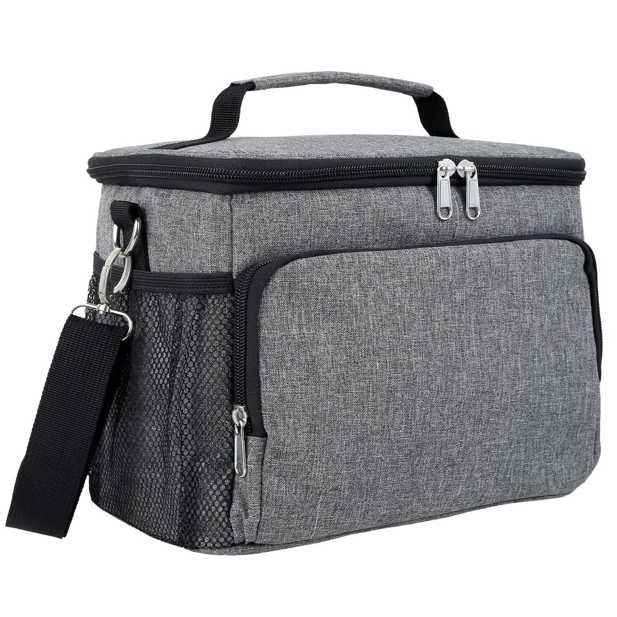Insulated Lunch Box Thickened Student Portable Lunch Bag Large Capacity Oxford Zipper Thermal Lunch Bags For Work Picnic Travel сірий колір
Insulated Lunch Box Thickened Student Portable Lunch Bag Large Capacity Oxford Zipper Thermal Lunch Bags For Work Picnic Travel сірий колір