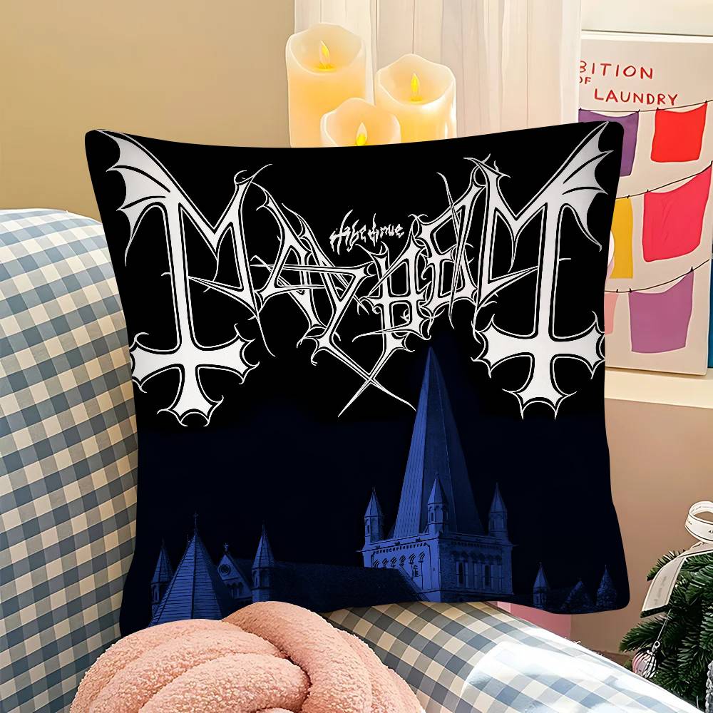 Black Metal Art Band M-Mayhem Dead Pillow Case Square Pillow Bedroom Sofa Leisure Comfort Cushion Car Home Decoration 16x16Inch
Black Metal Art Band M-Mayhem Dead Pillow Case Square Pillow Bedroom Sofa Leisure Comfort Cushion Car Home Decoration 16x16Inch