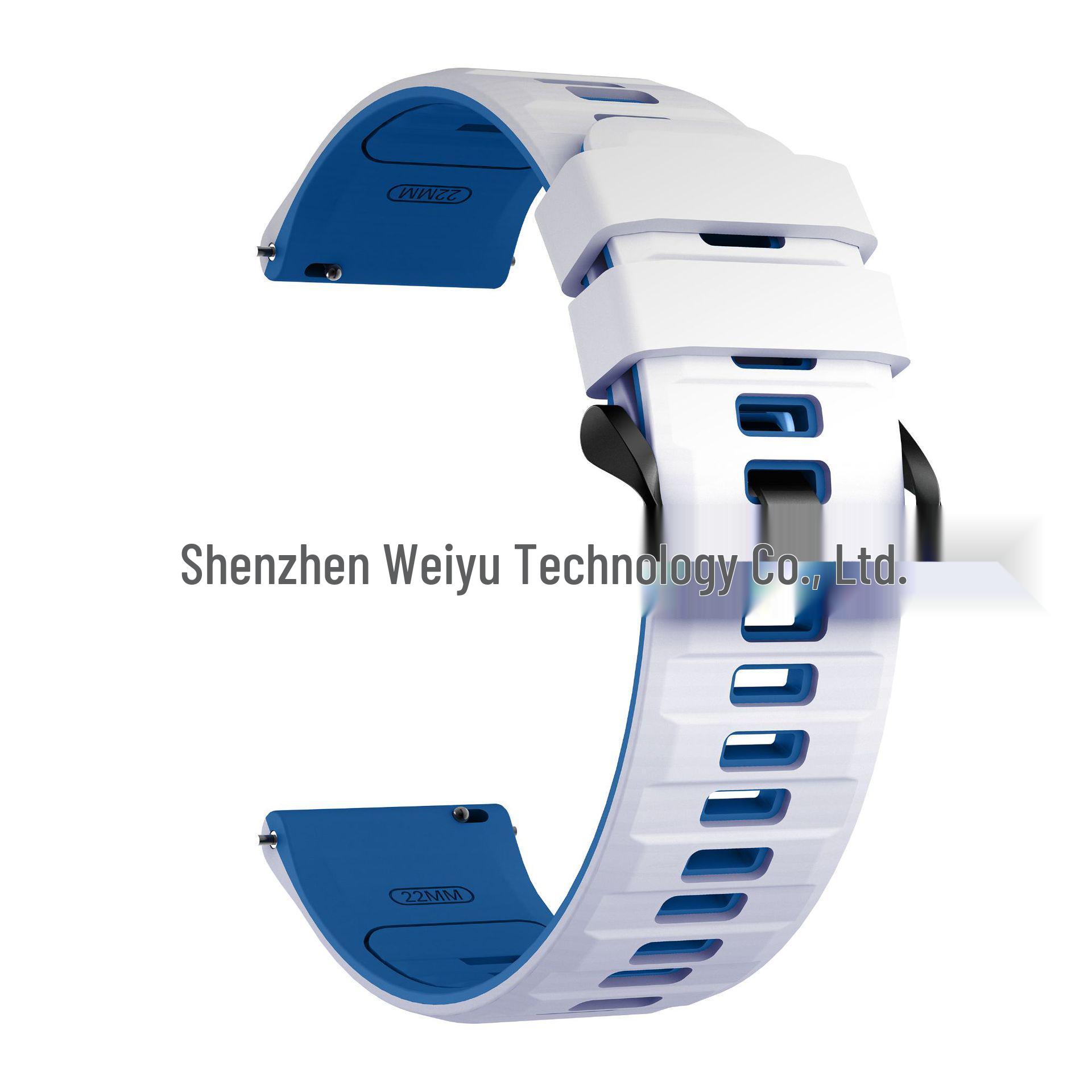 22mm Two-Tone Silicone Watch Strap for Garmin, Huawei, Xiaomi, Huami Smartwatches - In Stock 22mm
22mm Two-Tone Silicone Watch Strap for Garmin, Huawei, Xiaomi, Huami Smartwatches - In Stock 22mm