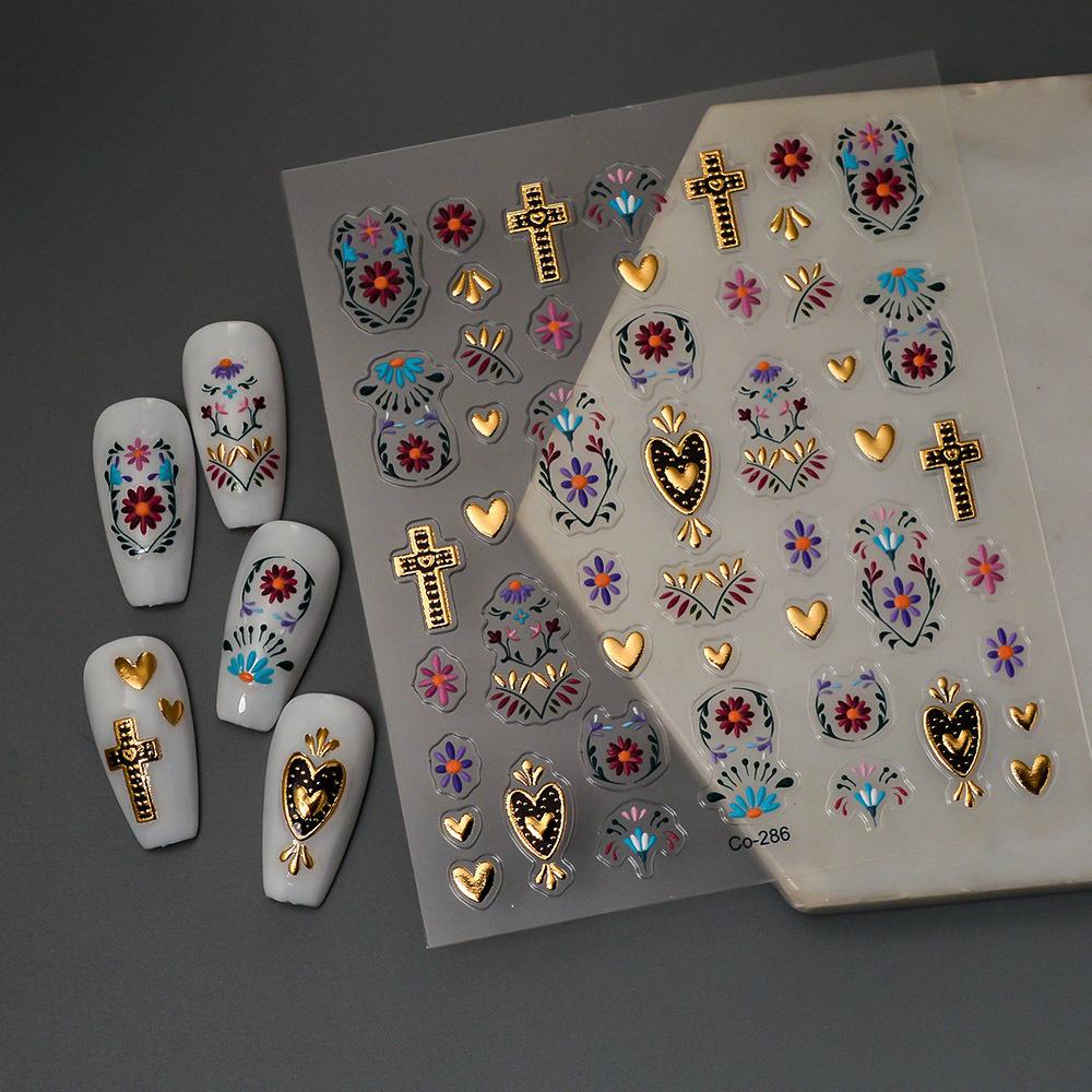 Богемные наклейки для ногтей с мелким узором, выполненные с золотым горячим тиснением, экзотический тотем, незаменимые для праздника
Богемные наклейки для ногтей с мелким узором, выполненные с золотым горячим тиснением, экзотический тотем, незаменимые для праздника