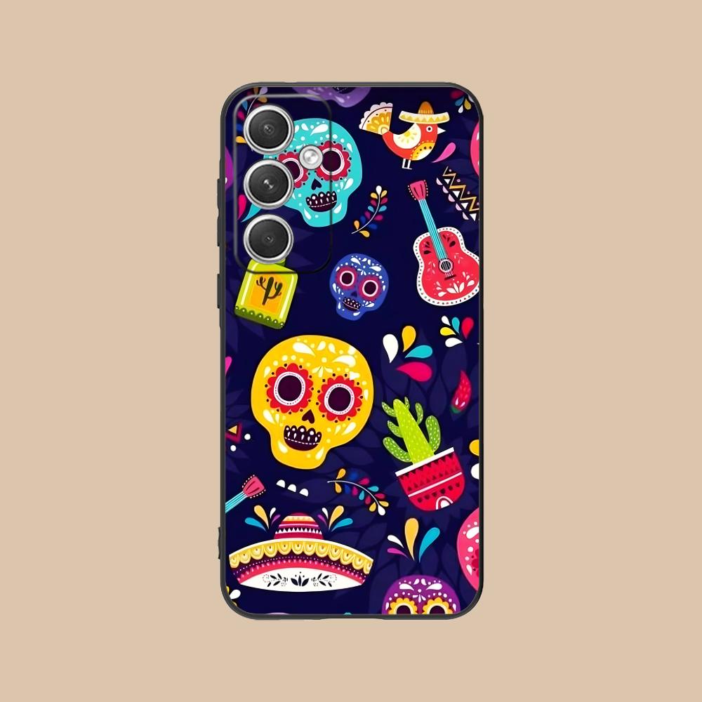 Day of the Dead Matte TPU Mobile Phone Case for Samsung Galaxy S26 S25 S24 S23 S22 S21 S20 Note20 Plus FE Ultra Colorful Cover Galaxy Note20
Day of the Dead Matte TPU Mobile Phone Case for Samsung Galaxy S26 S25 S24 S23 S22 S21 S20 Note20 Plus FE Ultra Colorful Cover Galaxy Note20