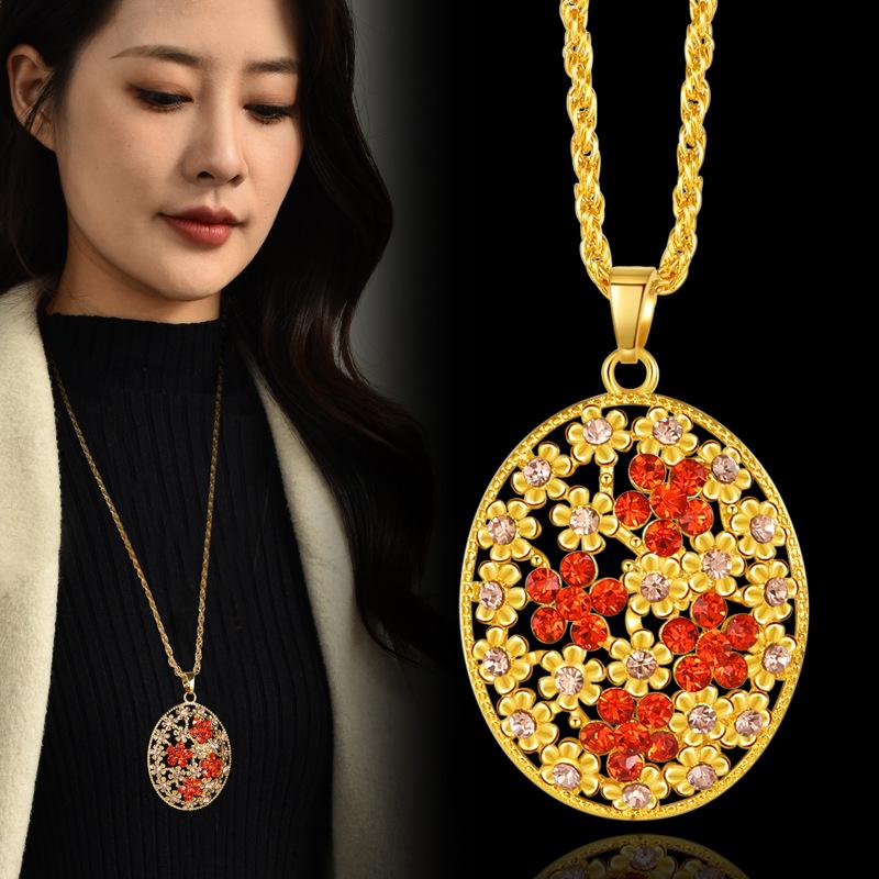 France IDee Crystal Long Sweater Chain Necklace: Women s Autumn/Winter European & American Fashion Pendant Jewelry
France IDee Crystal Long Sweater Chain Necklace: Women s Autumn/Winter European & American Fashion Pendant Jewelry