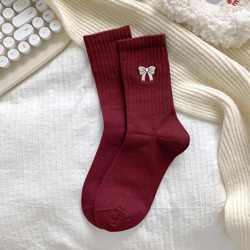 Retro Ankela Red Sports Leisure Cotton Socks Lolita Butterfly Mid-tube Sock Autumn Winter Women Bow Socks Harajuku Streetwear
Retro Ankela Red Sports Leisure Cotton Socks Lolita Butterfly Mid-tube Sock Autumn Winter Women Bow Socks Harajuku Streetwear