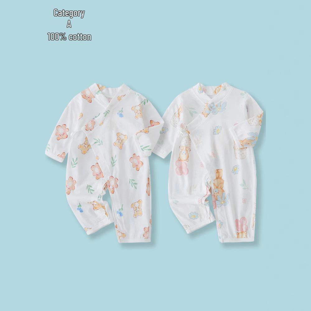 Long Sleeve A-Class Cotton Baby Romper - Thin Summer Style for Newborns 66 (Height 57-64CM, 10-13 lbs)
Long Sleeve A-Class Cotton Baby Romper - Thin Summer Style for Newborns 66 (Height 57-64CM, 10-13 lbs)