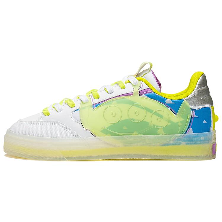Disney x Li Ning Wave 180 Low top Skateboard Shoes Men s White Yellow Alien Special Edition AECS033-1 46
Disney x Li Ning Wave 180 Low top Skateboard Shoes Men s White Yellow Alien Special Edition AECS033-1 46