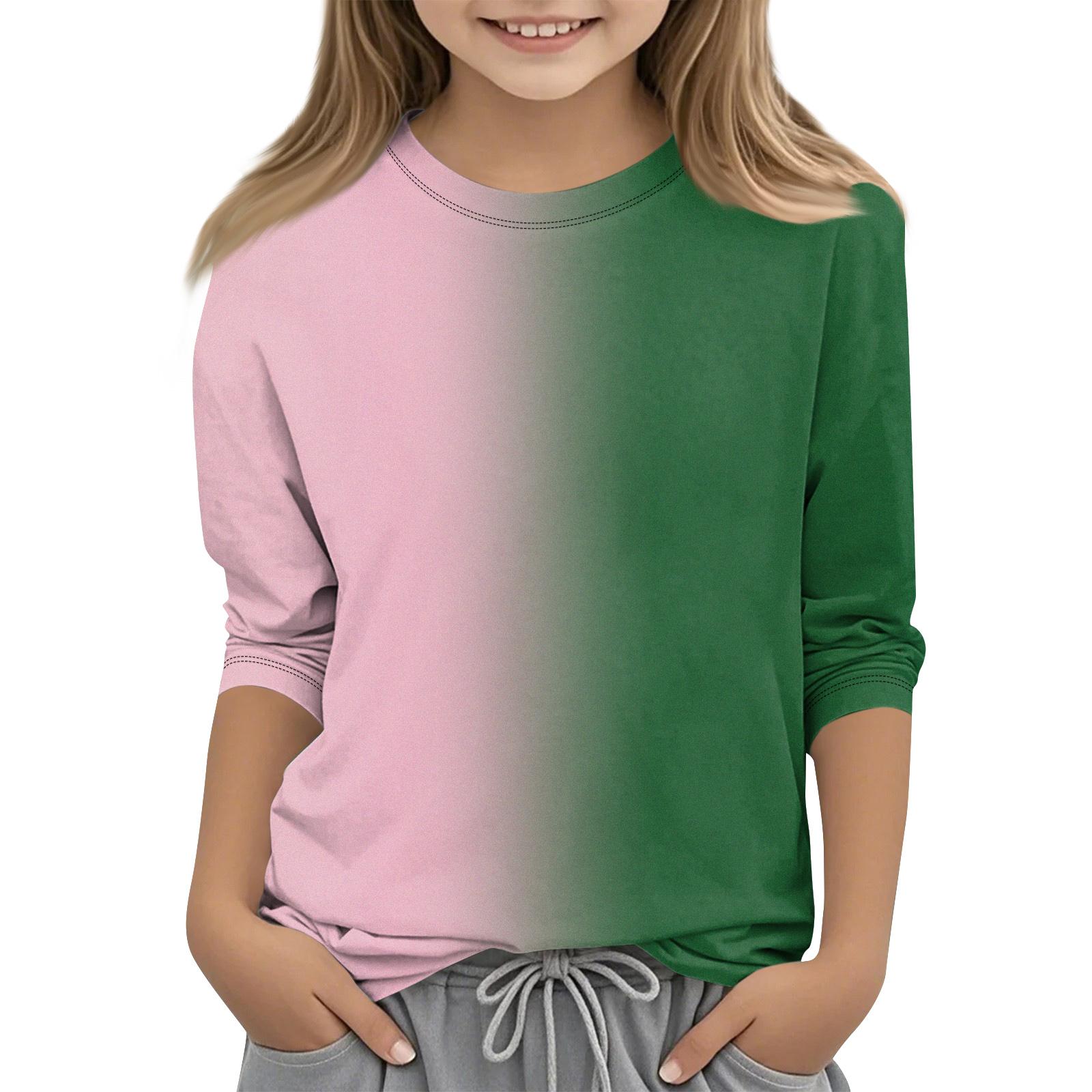 Детская повседневная футболка с круглым вырезом и принтом «День независимости» с рукавом 3/4 150 розовый
Детская повседневная футболка с круглым вырезом и принтом «День независимости» с рукавом 3/4 150 розовый