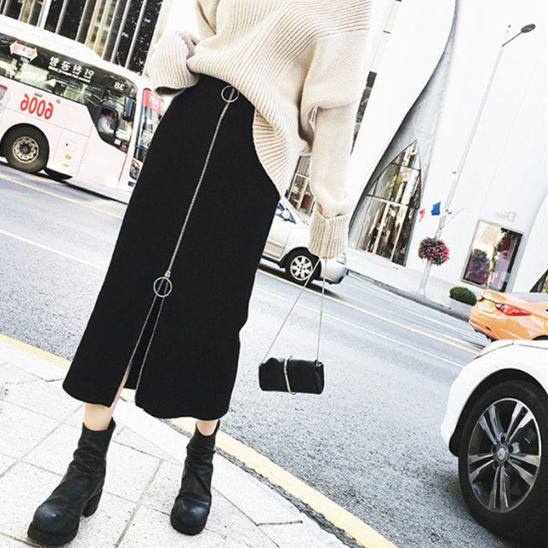 Retro and Fashion All-Matching Slit Skirt Oversize Women s Clothing Black 4X
Retro and Fashion All-Matching Slit Skirt Oversize Women s Clothing Black 4X